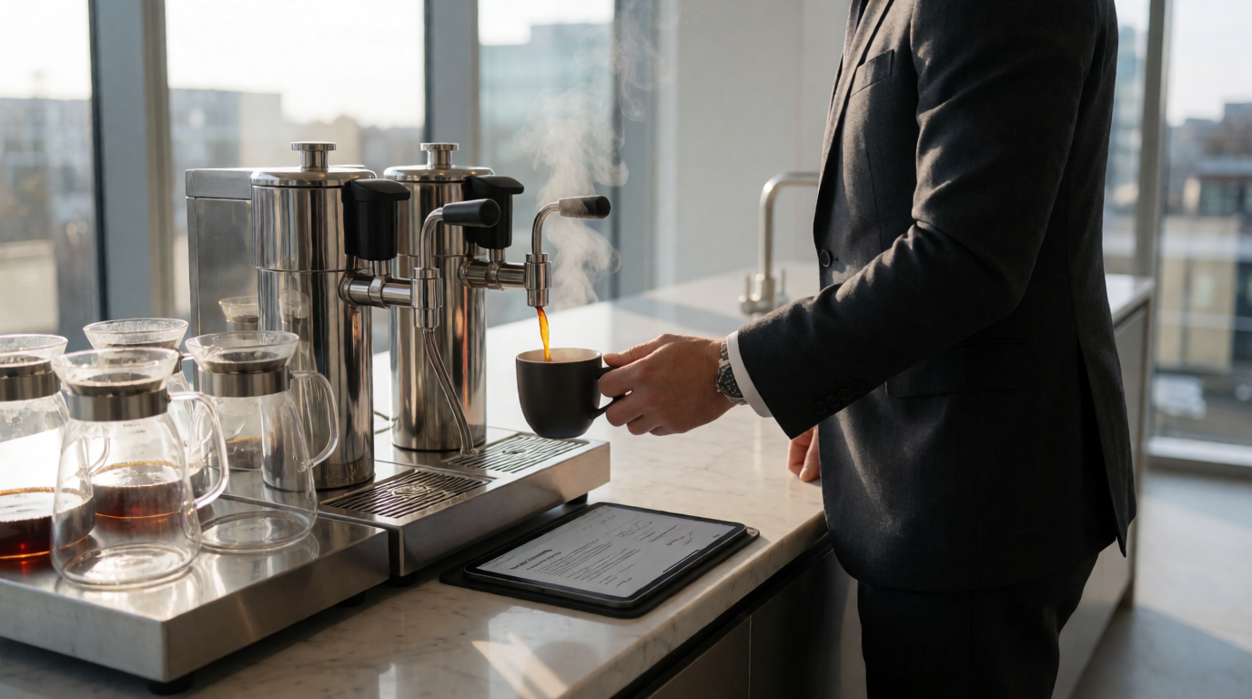 commercial coffee service when choose best managed