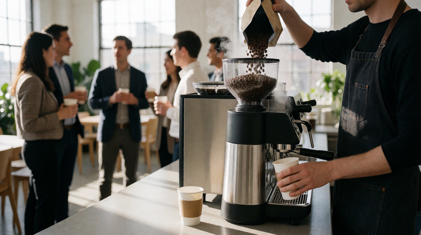 commercial coffee service when hire office providers