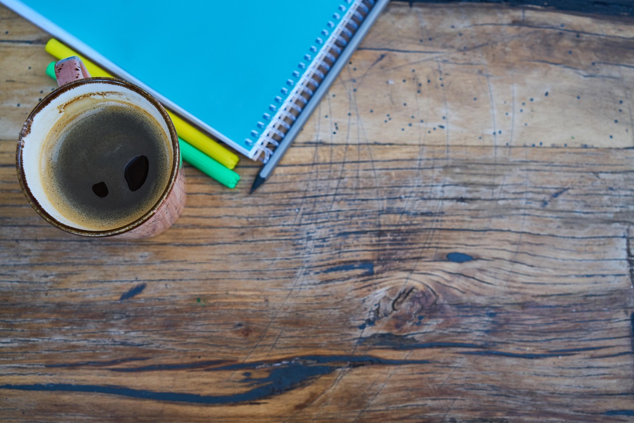 coffee, drink, caffeine, cup, espresso, cappuccino, aroma, morning, break, restaurant, coffee cup, fresh, roasted, work, delicious, brown, office, notebook, pen, table, start