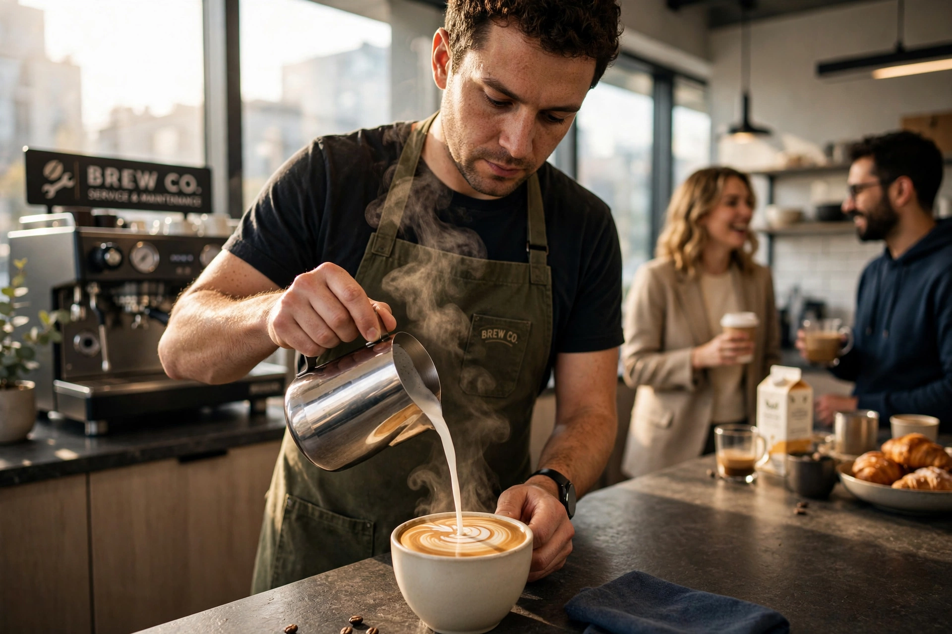 commercial coffee service when use managed services