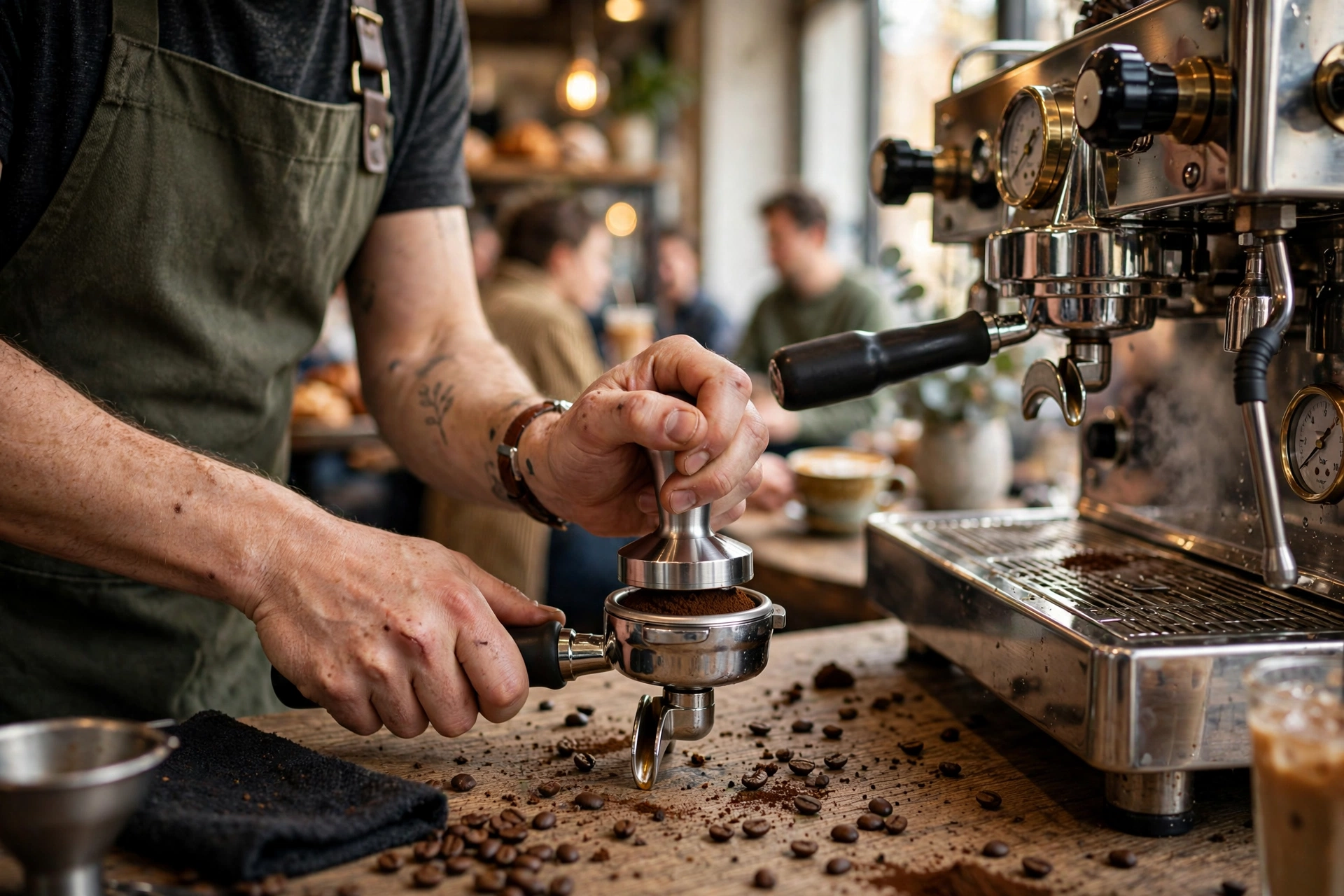 commercial coffee service when use specialty equipment