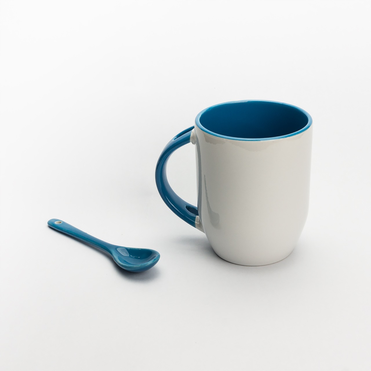 coffee, cup, spoon, mug, cup of coffee, white mug, coffee cup, drink, tea, espresso, tea cup, porcelain, dishware
