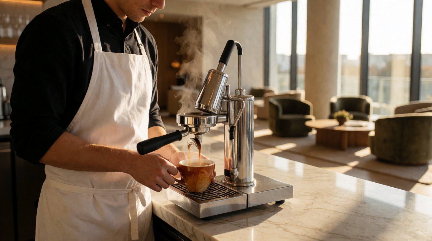 commercial coffee service hotels