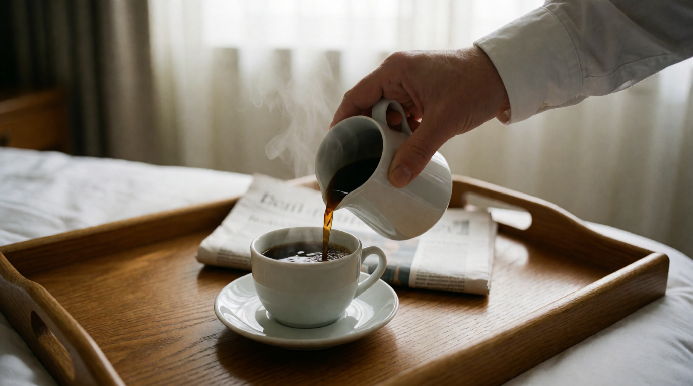 commercial coffee service hotel elevates experience