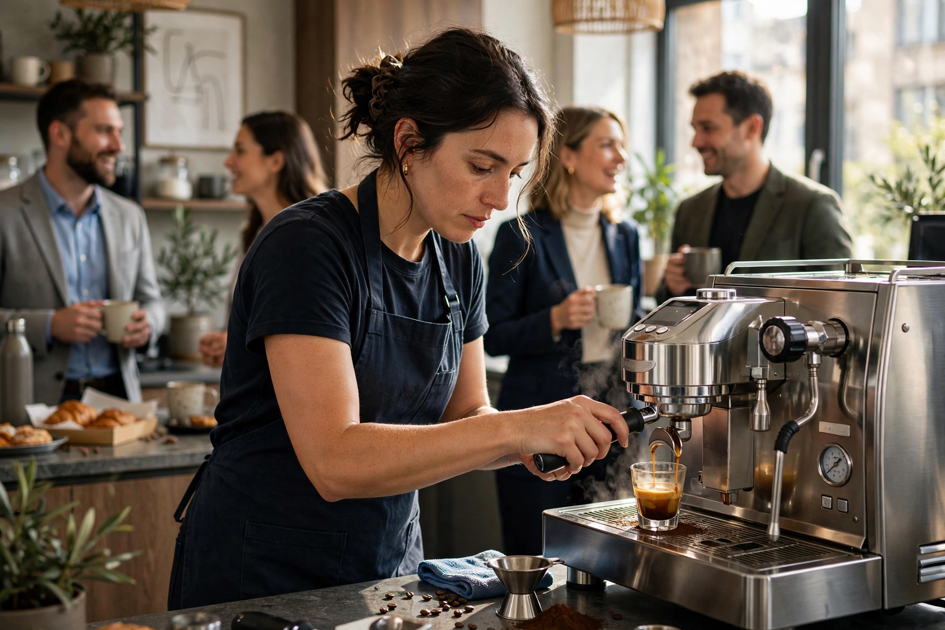 commercial coffee service managed services