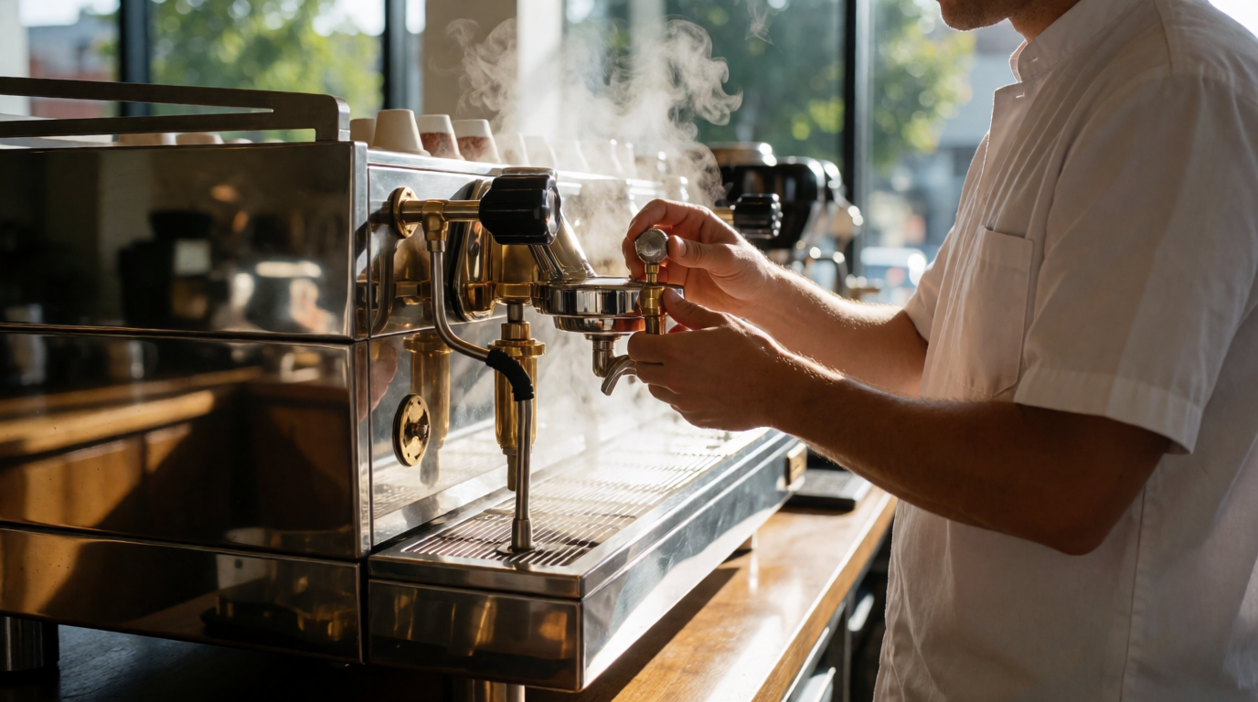 commercial coffee service professional espresso machine