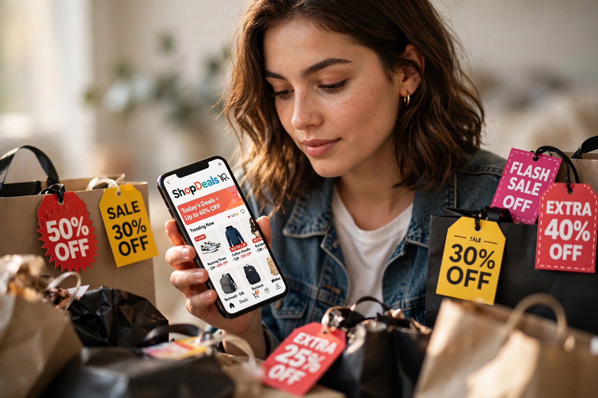 online shopping ecommerce retail discount cart box sales