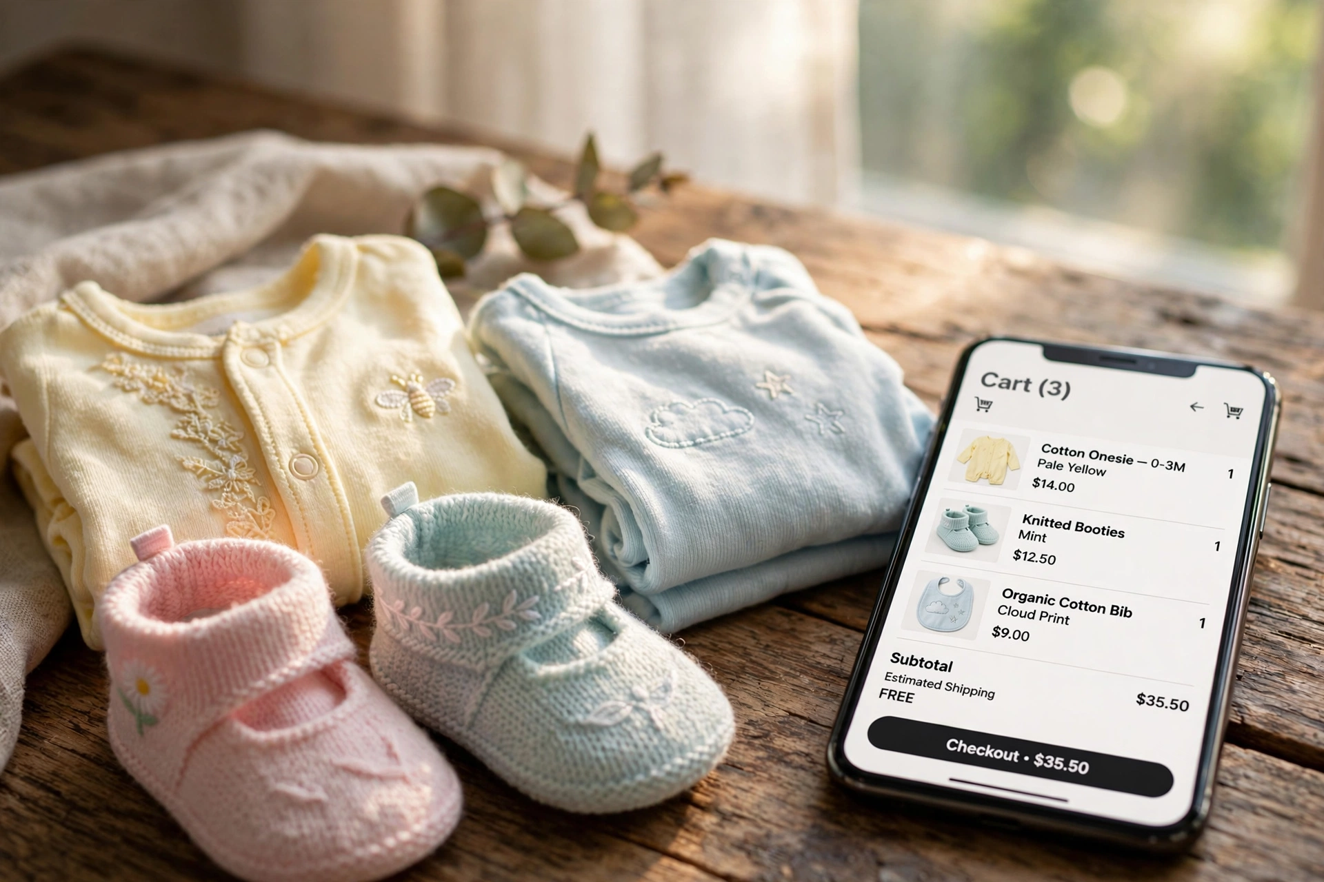 Roupas e sapatos de bebê para compras online