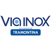 Jogo de panelas de aço inoxidável Via Inox