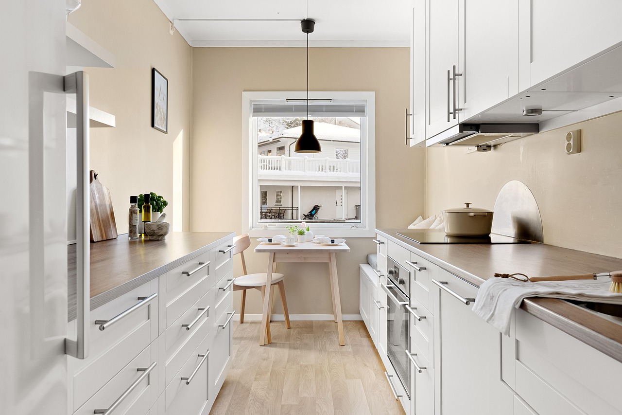 kitchen, house, apartment, real estate, interior design, home, modern
