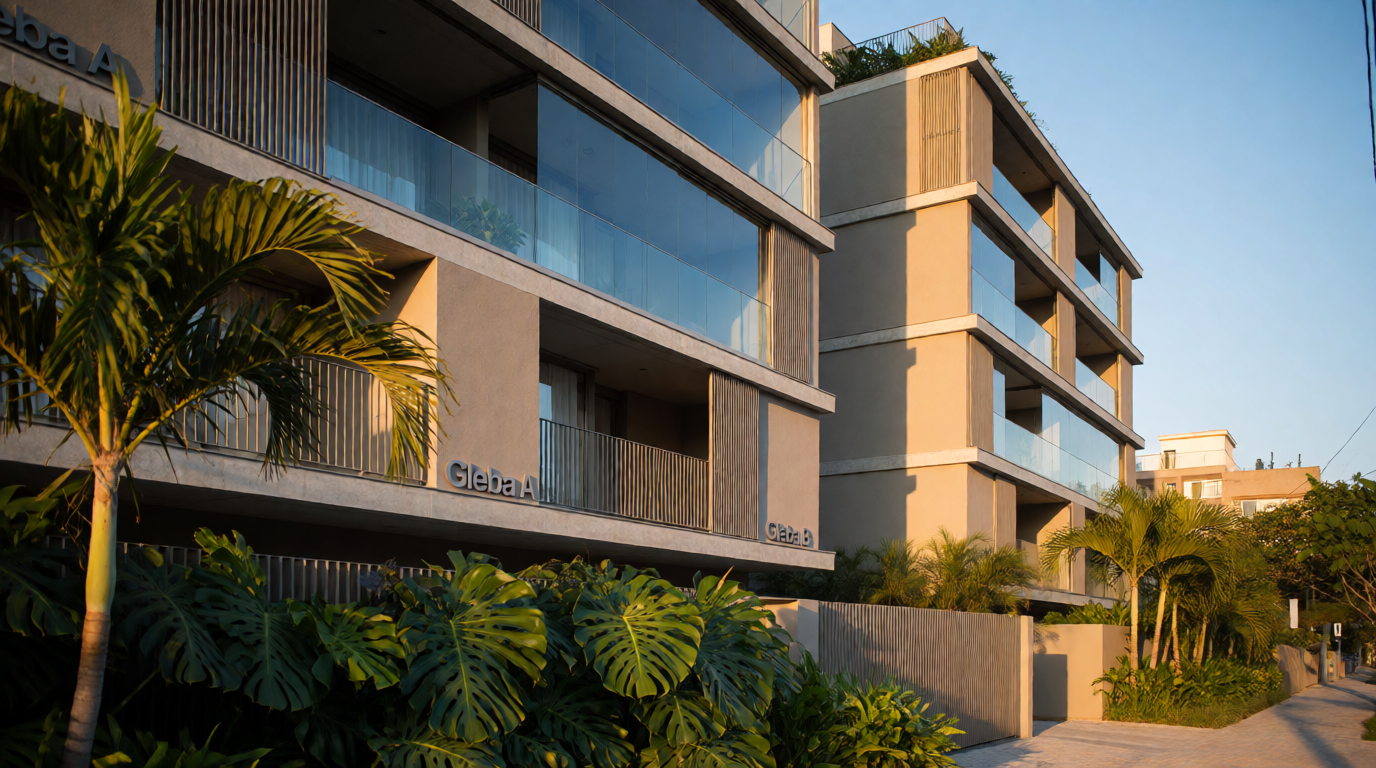 apartment building real estate rio apartamentos gleba b