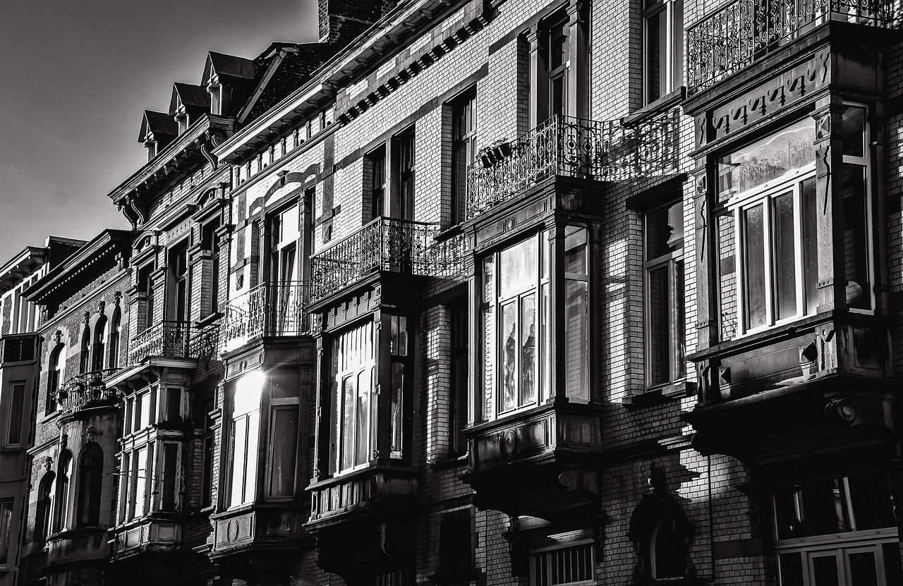 house, building, facade, windows, home, apartment, real estate, historic center, architecture