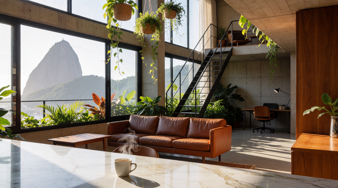 apartment building real estate rio loft moderno
