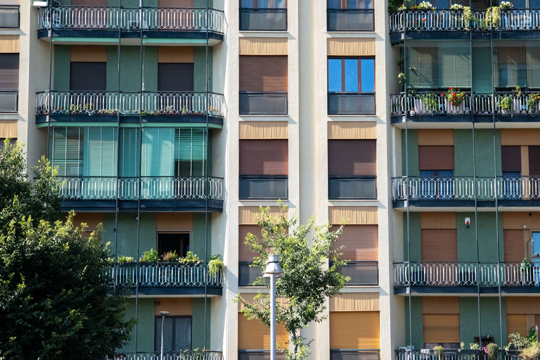 Prédio residencial com vista para a Lagoa