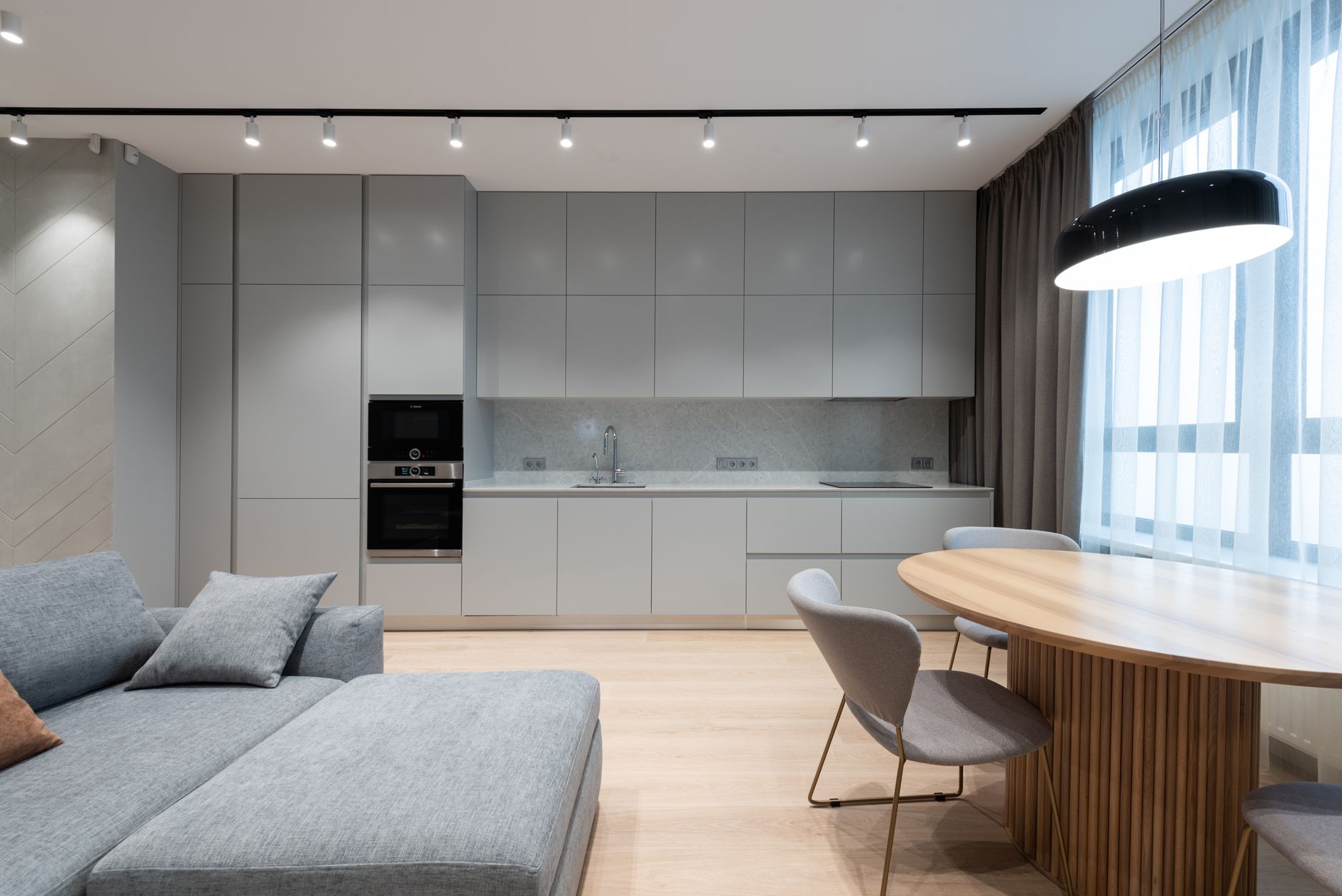 Studio moderno em Muda Tijuca com acabamento premium