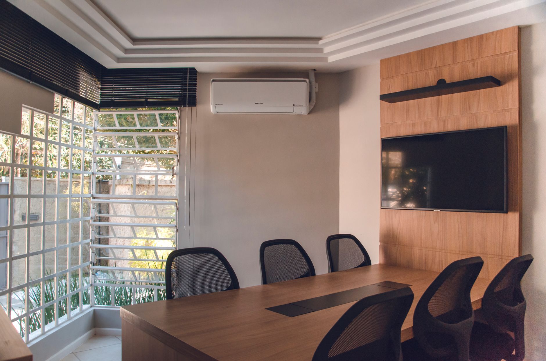 Interior de flat moderno na Lagoa, Rio de Janeiro