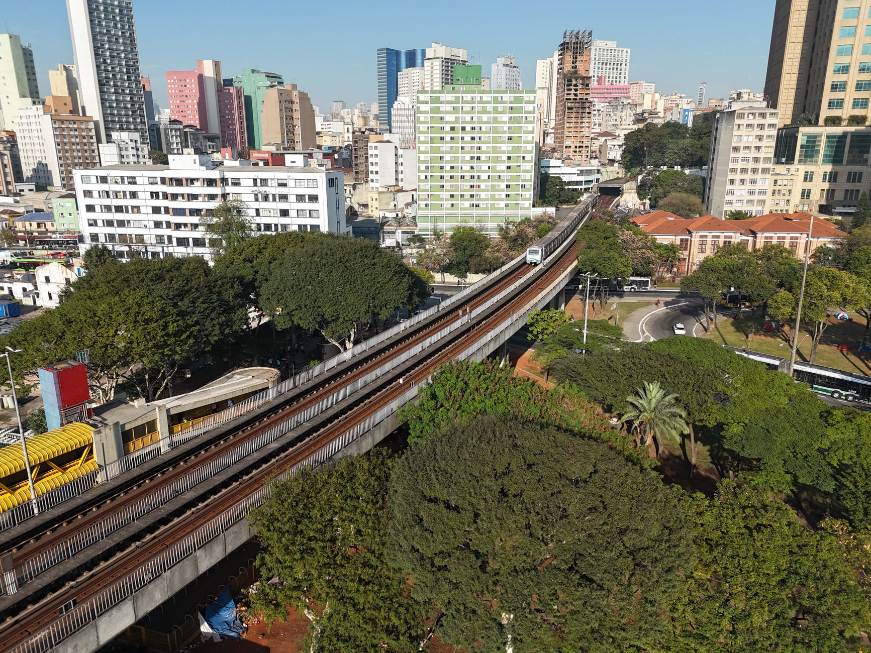Mapa do bairro da Tijuca mostrando localização estratégica do metrô