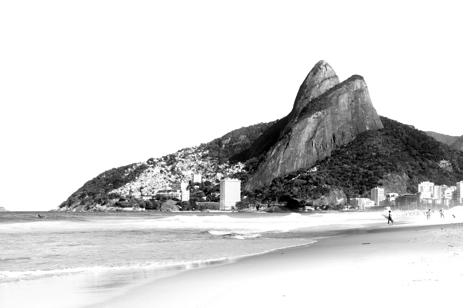 Edifício residencial em Copacabana com vista para o mar