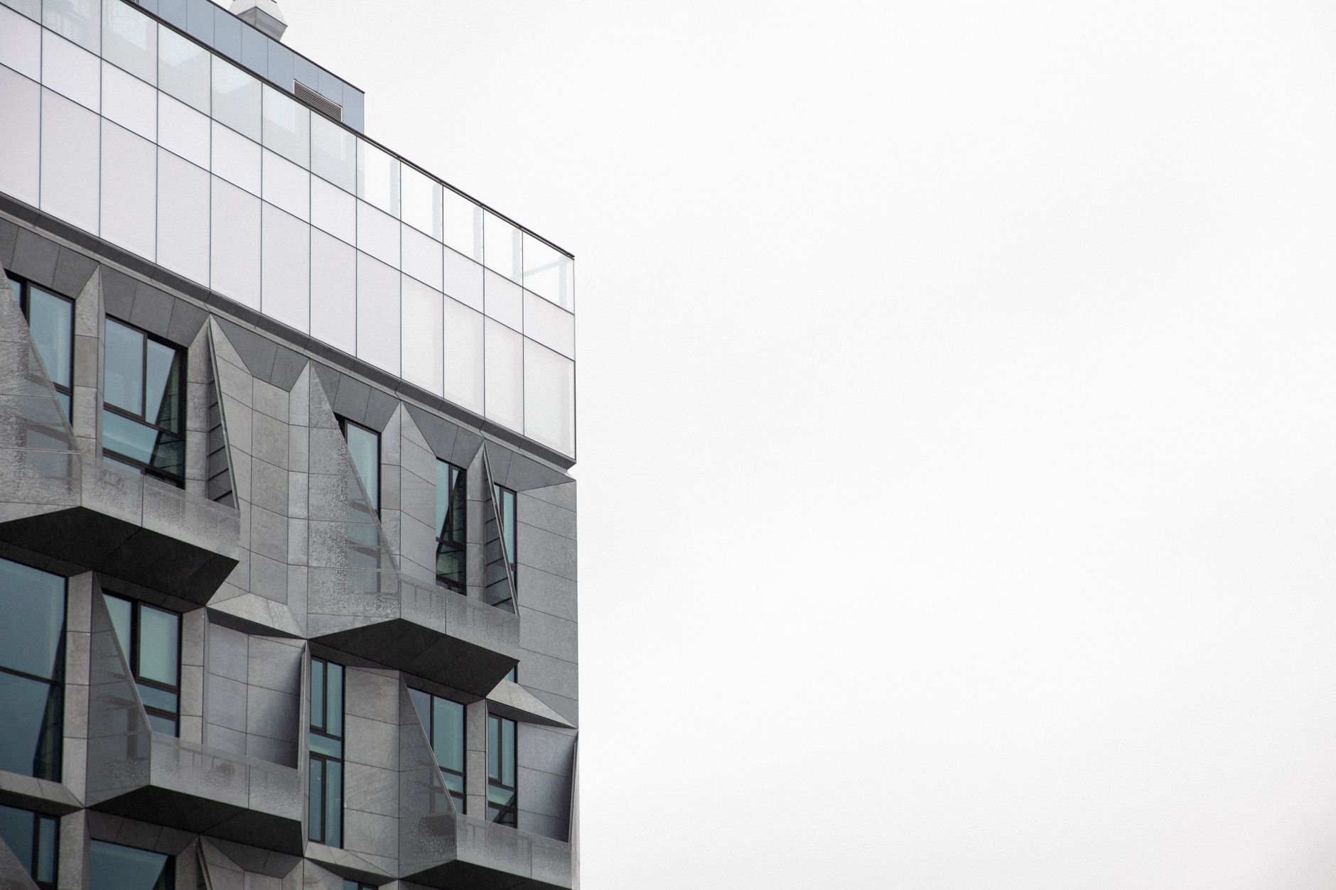 Planta baixa moderna de um studio