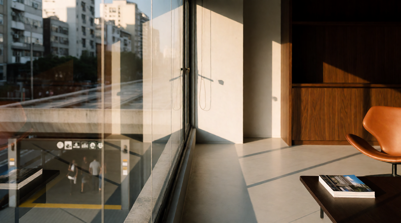Apartamento moderno próximo à estação de metrô na Tijuca