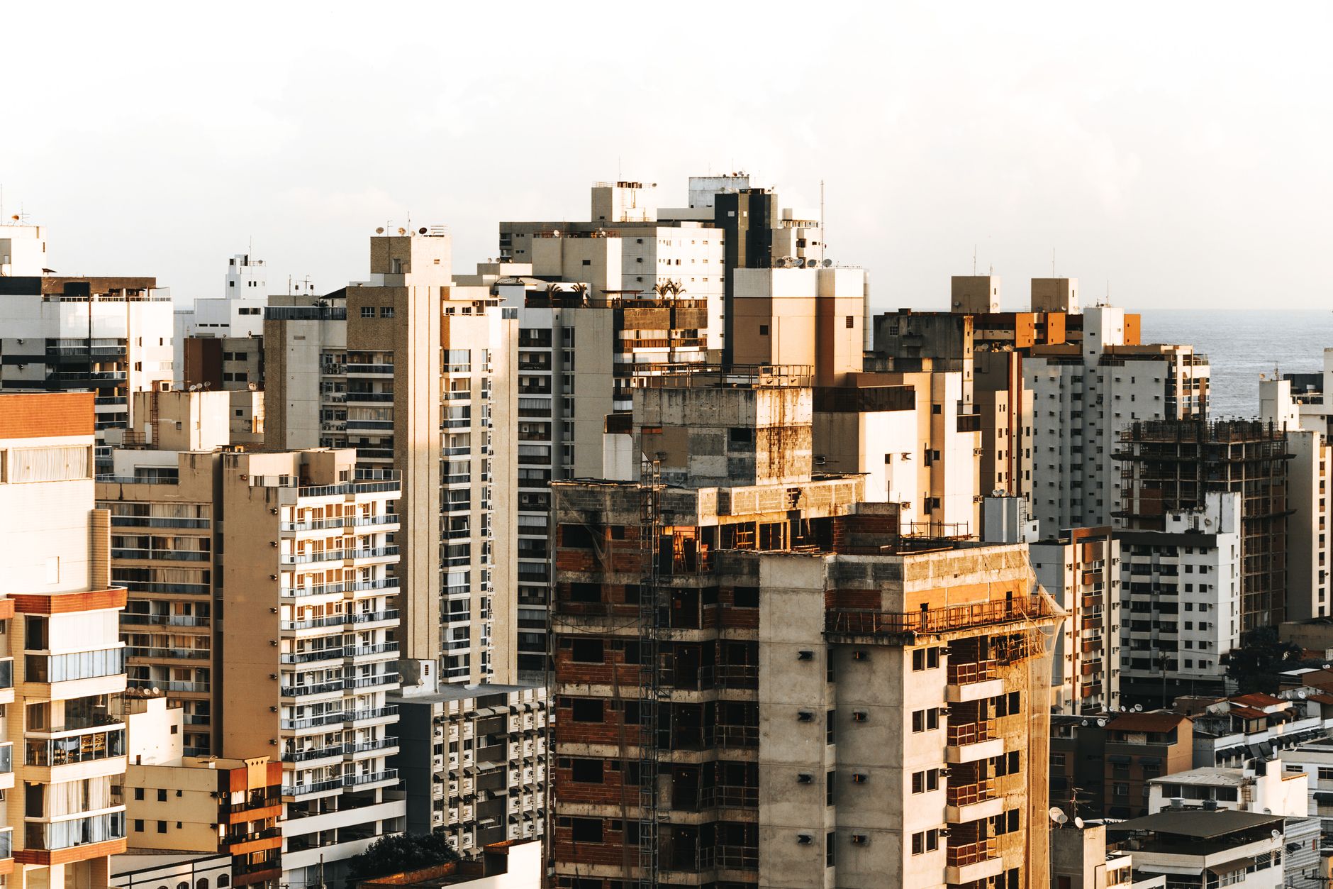 Vista aérea do bairro da Freguesia em Jacarepaguá