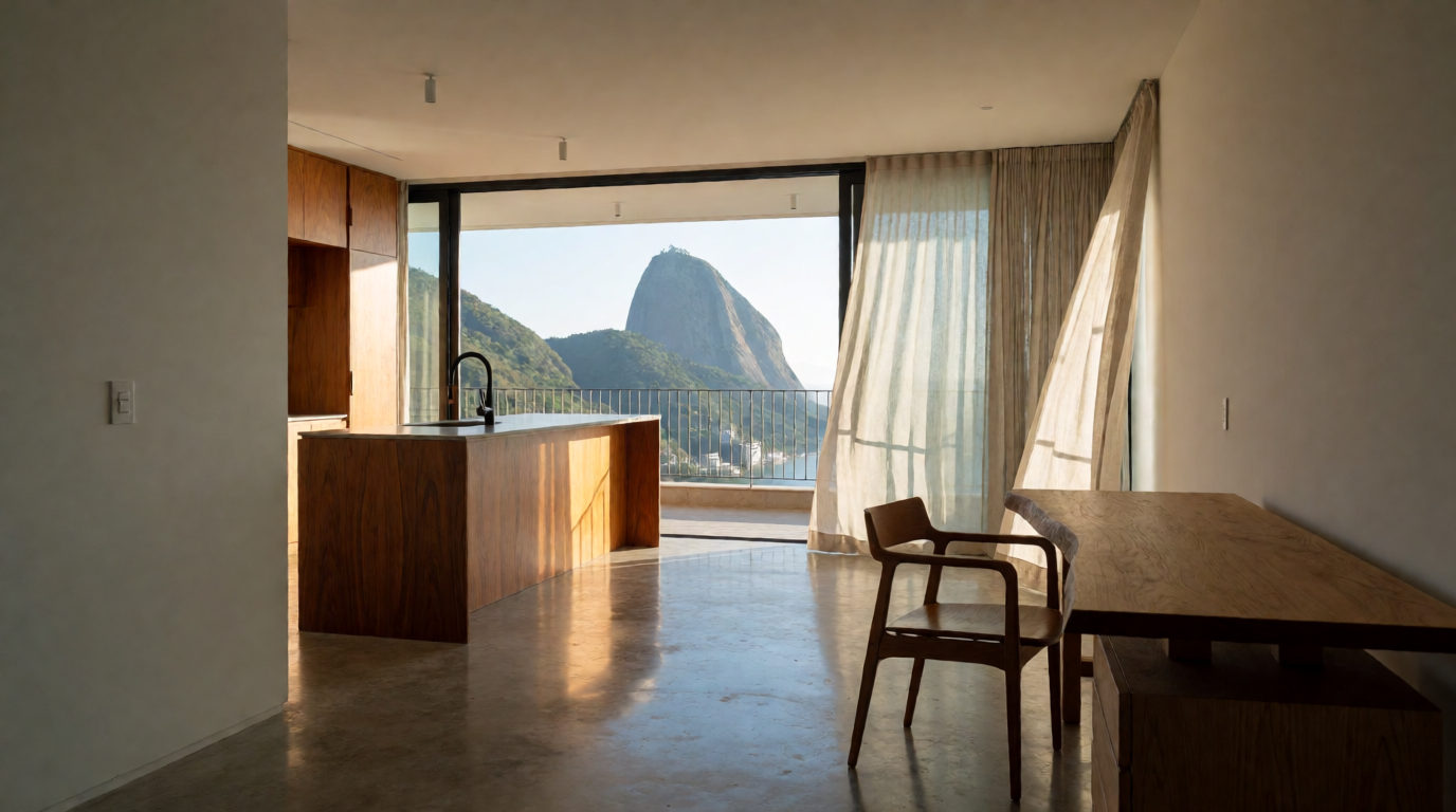 Obra de studio na planta no Rio de Janeiro
