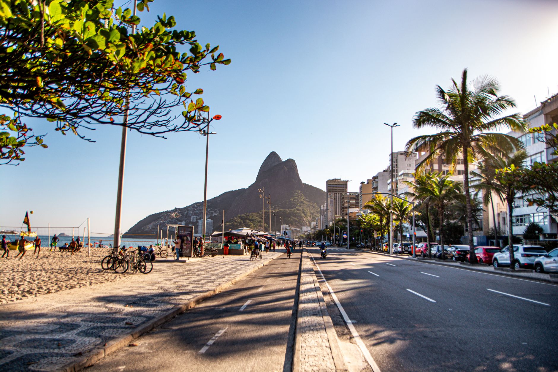 Vista de apartamento frente ao mar em Ipanema