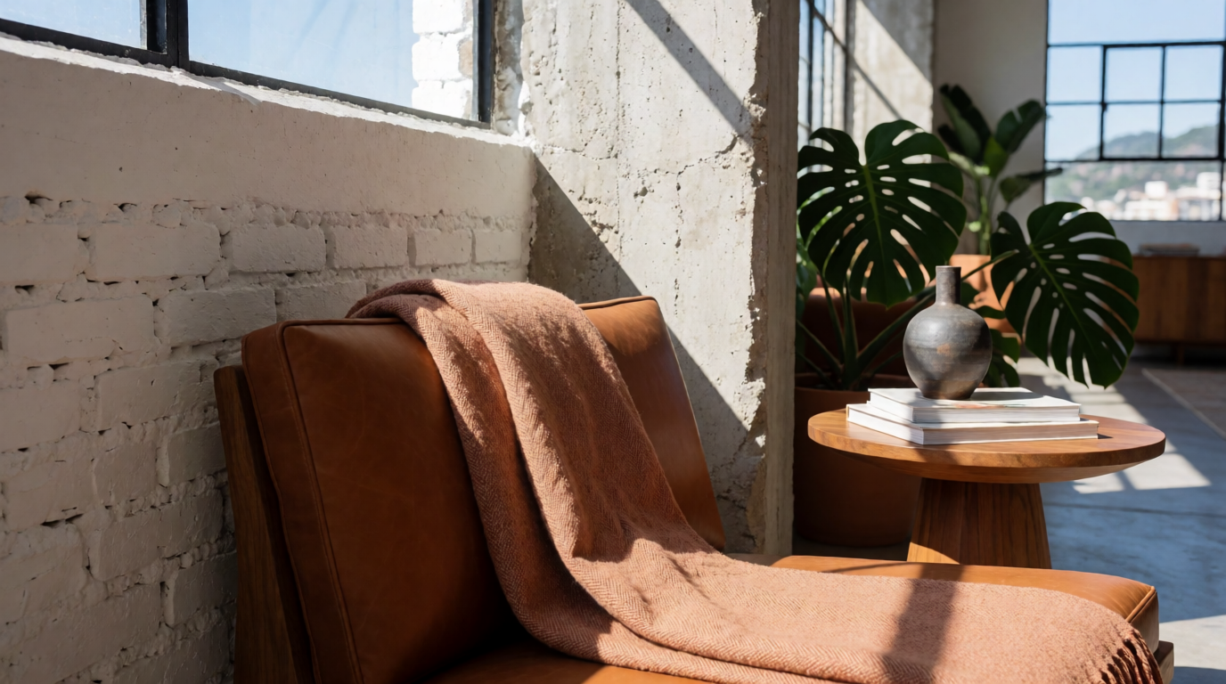 Loft moderno e sofisticado no Rio de Janeiro com design integrado