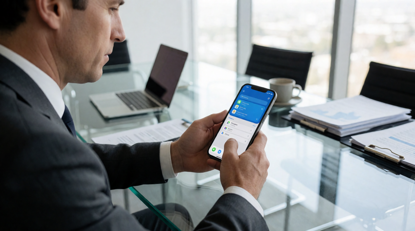 customer service business team aplicativo nativo ios android