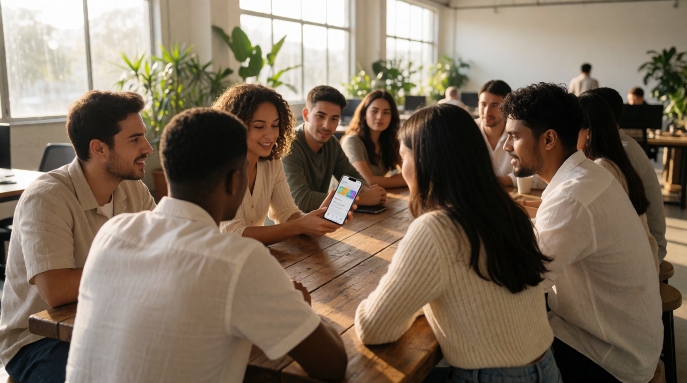 customer service business team app comunidades ribeirao preto
