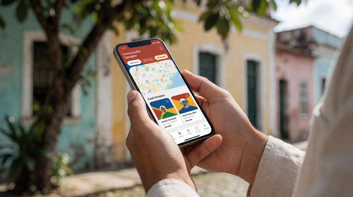 customer service business team app comunidades salvador