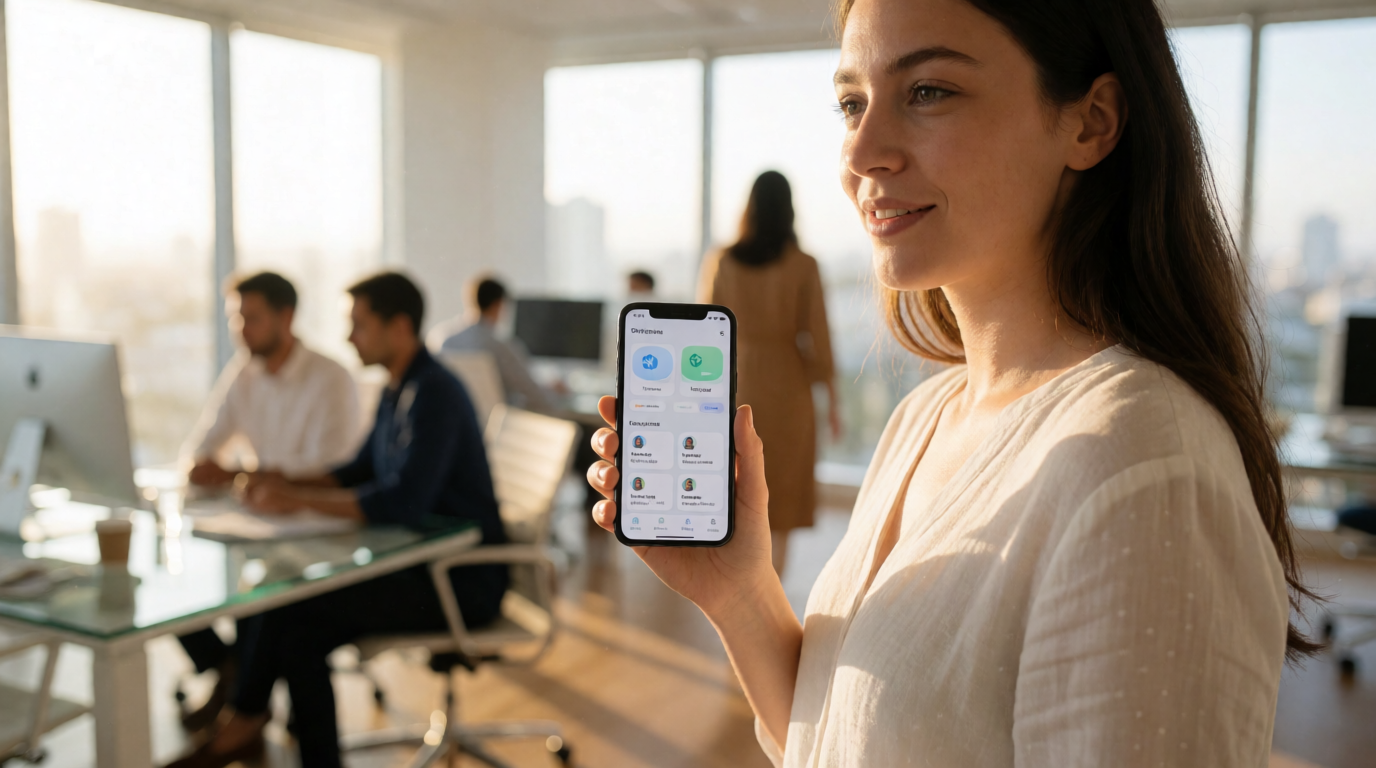 customer service business team app comunidades vit ria