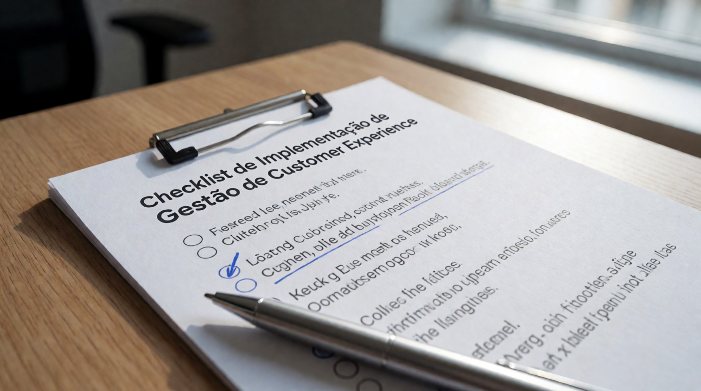 customer service business team checklist implementacao management experience
