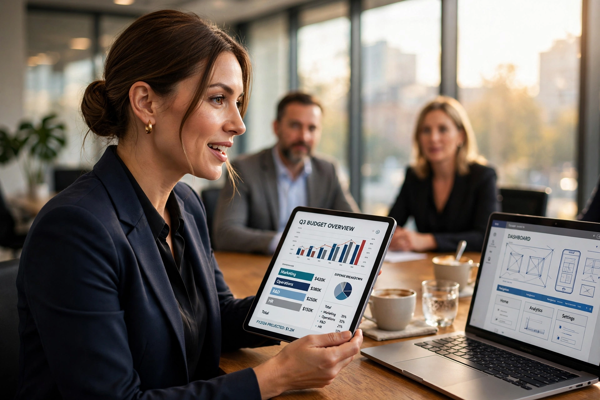 customer service business team aprovar or amento investir