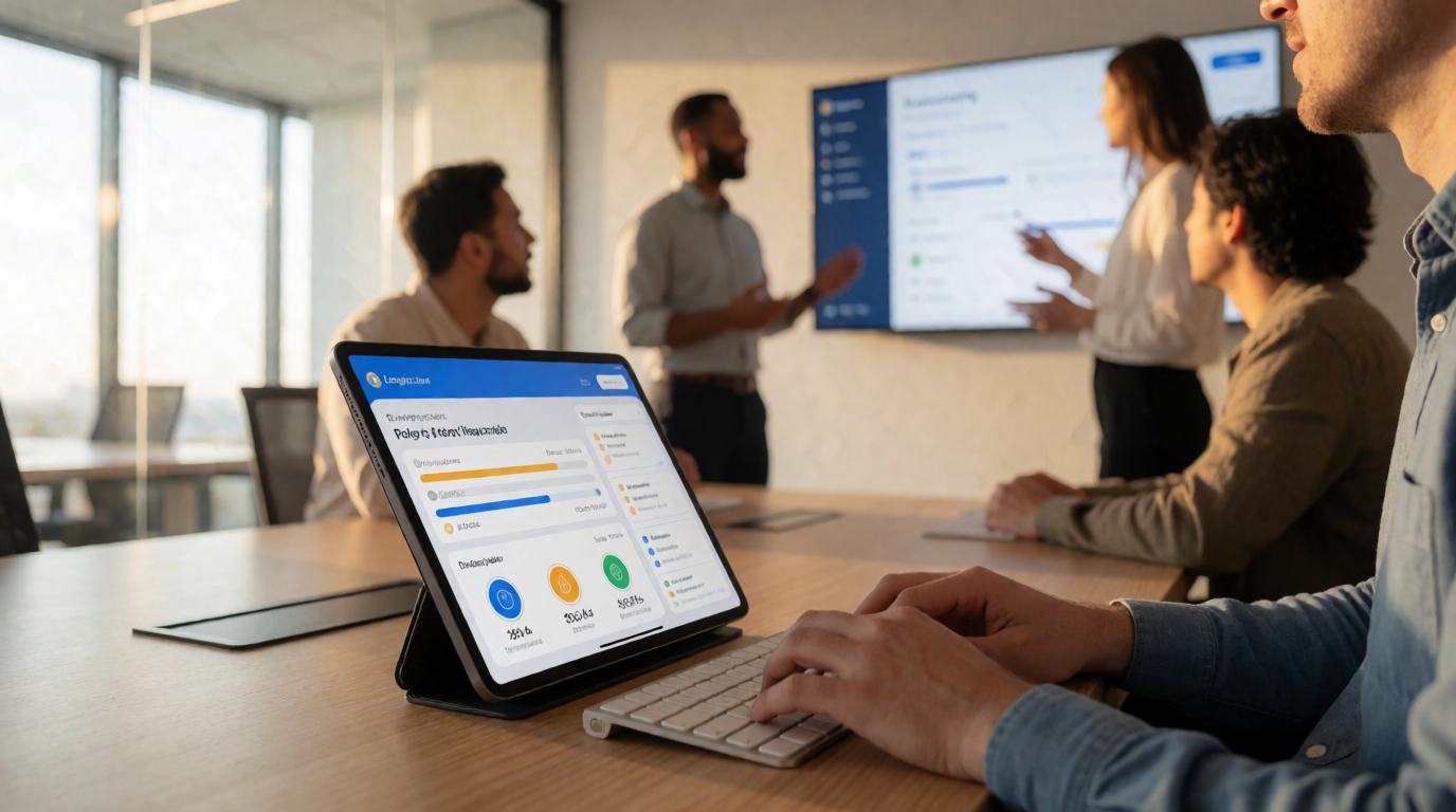 customer service business team escolher software programa pontos