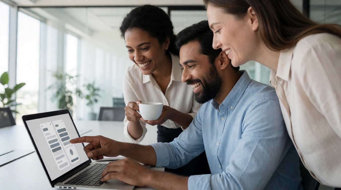 customer service business team desenvolvimento aplicativo corporate