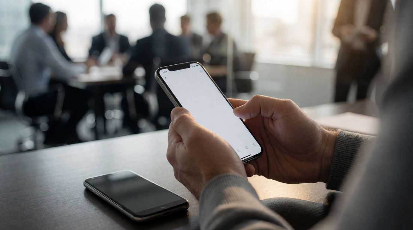 customer service business team entenda aplicativo nativo ios