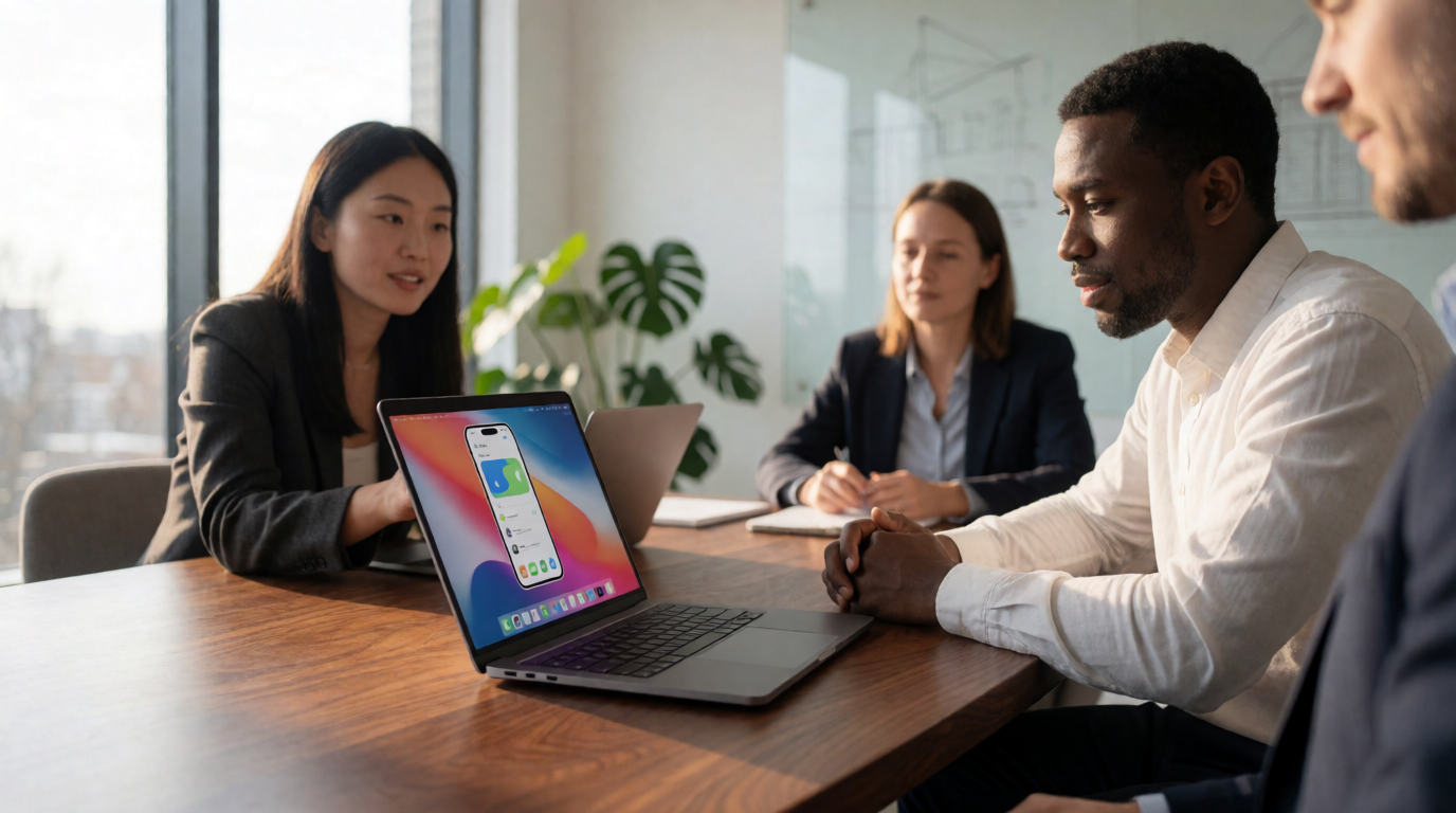 customer service business team comprar aplicativo nativo ios