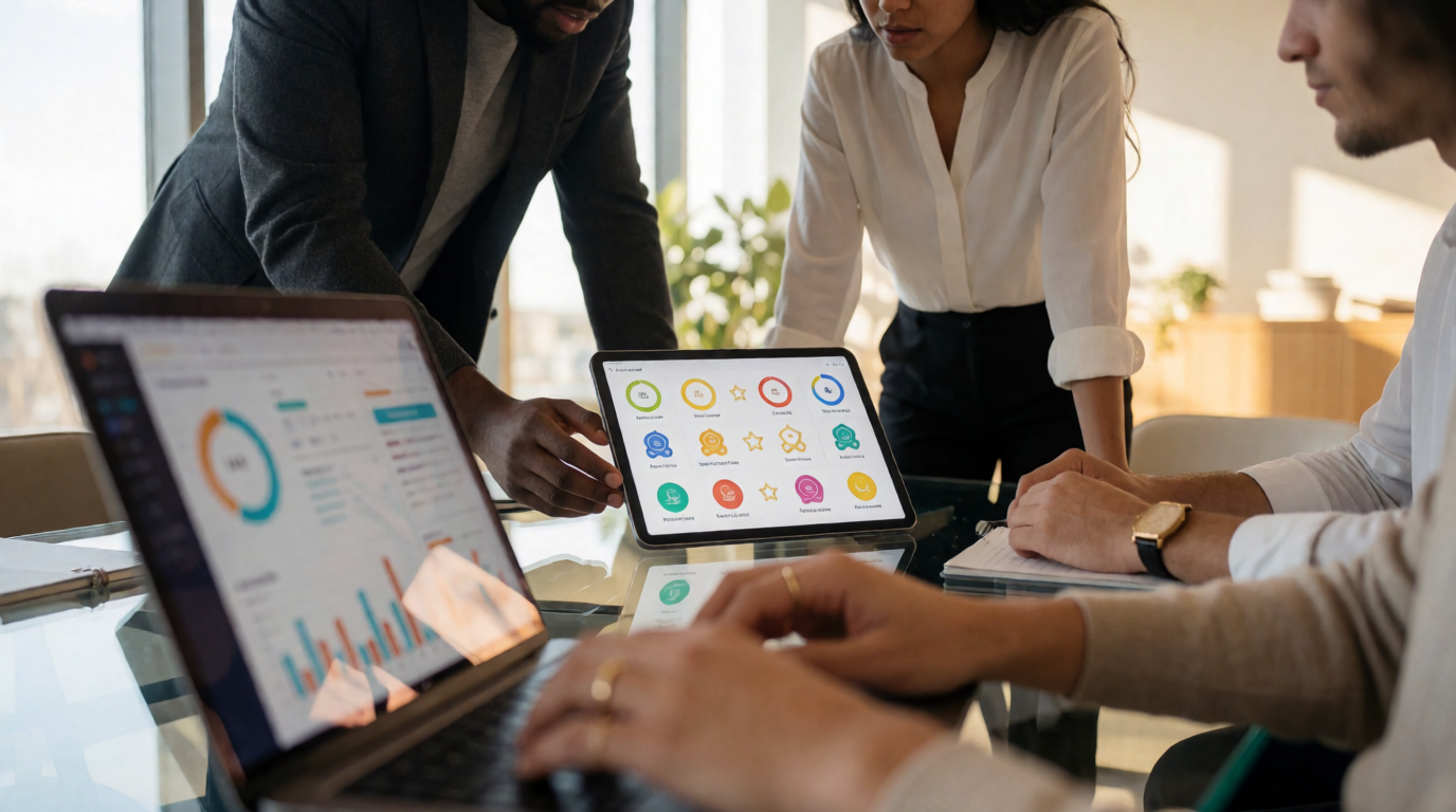 customer service business team software programa pontos recompensas