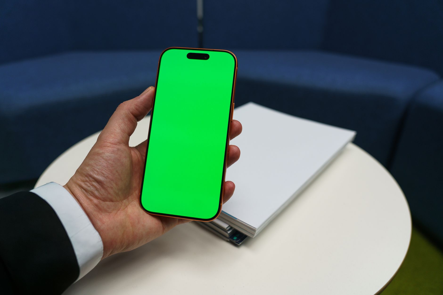 Aplicativo de fidelidade com pontos na tela do celular