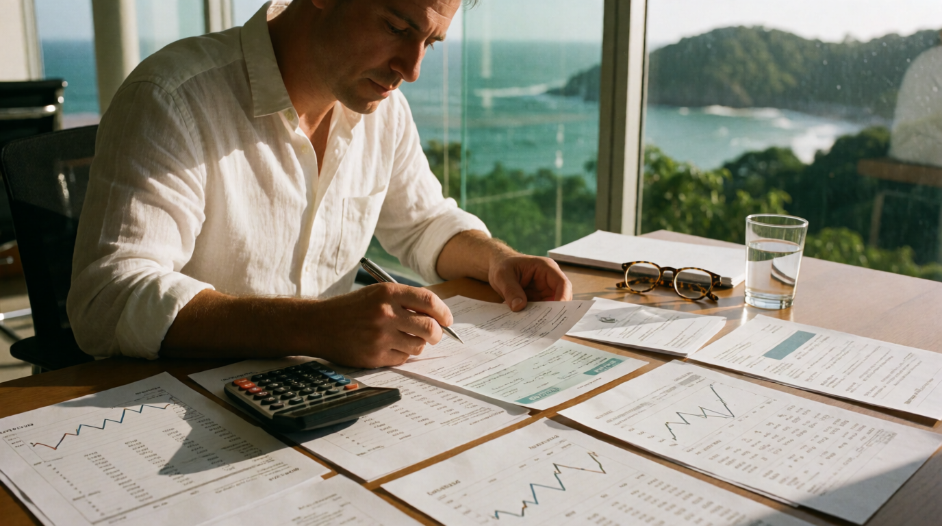 brazilian financial credit analysis office documents lise perfil