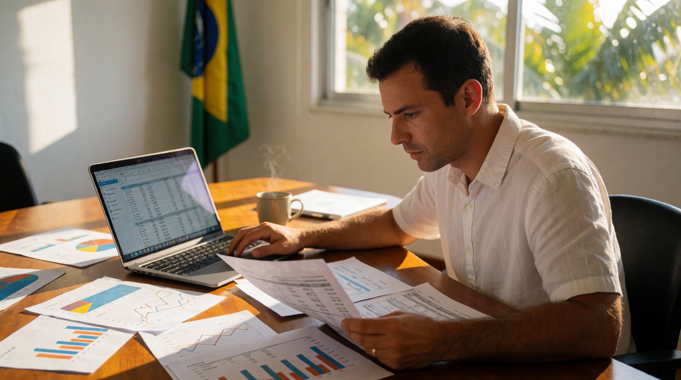 brazilian financial credit analysis office documents lise perfil