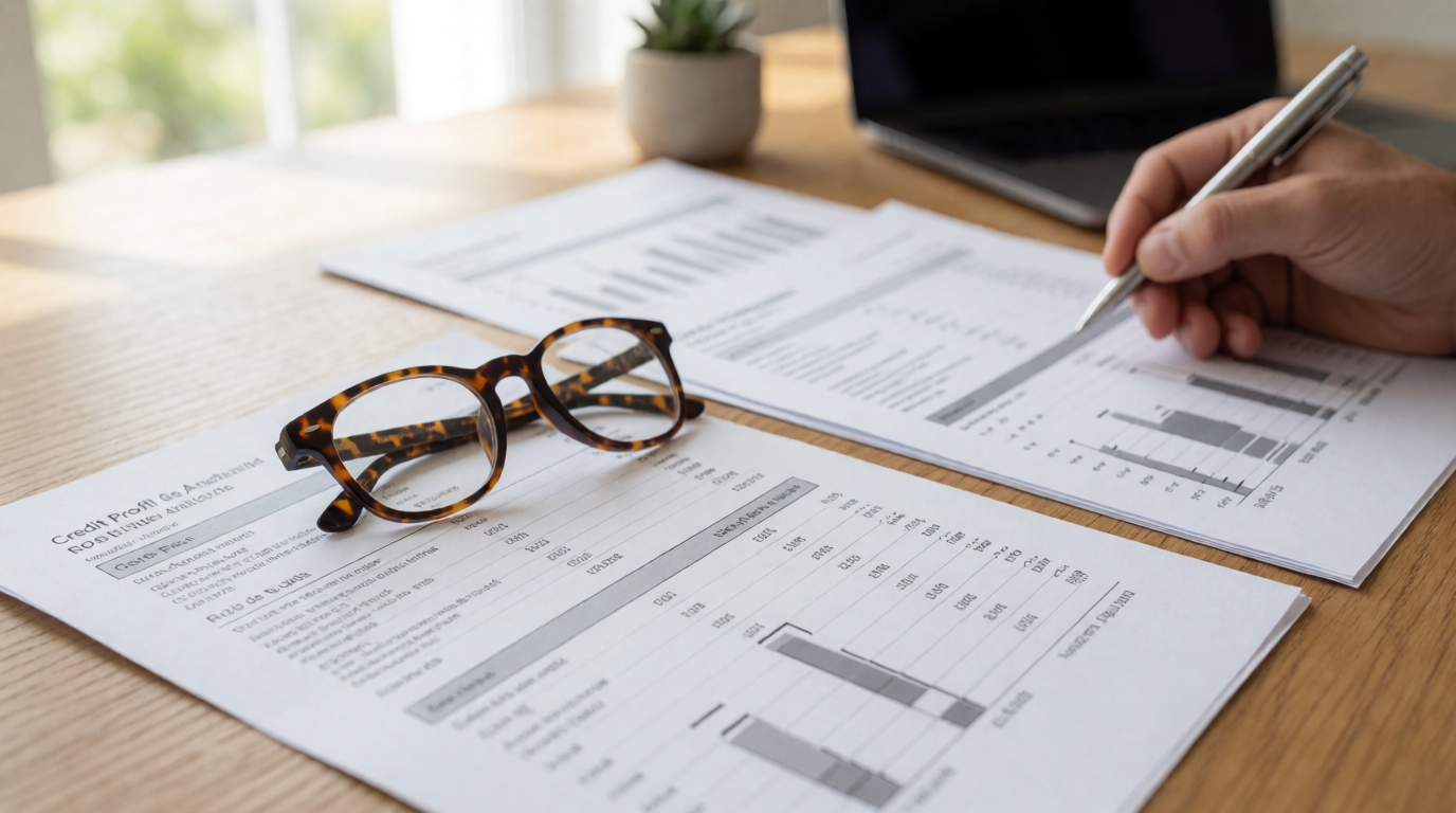 brazilian financial credit analysis office documents lise perfil