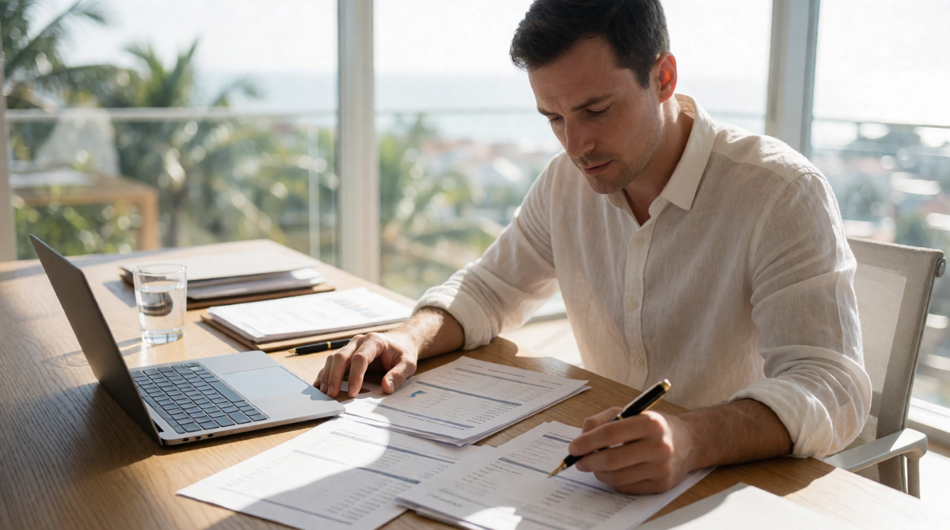 brazilian financial credit analysis office documents lise perfil