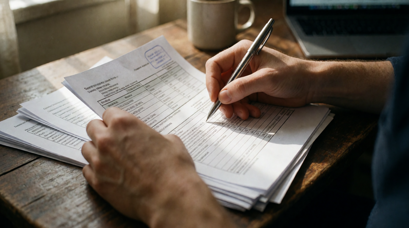 brazilian financial credit analysis office documents lise perfil