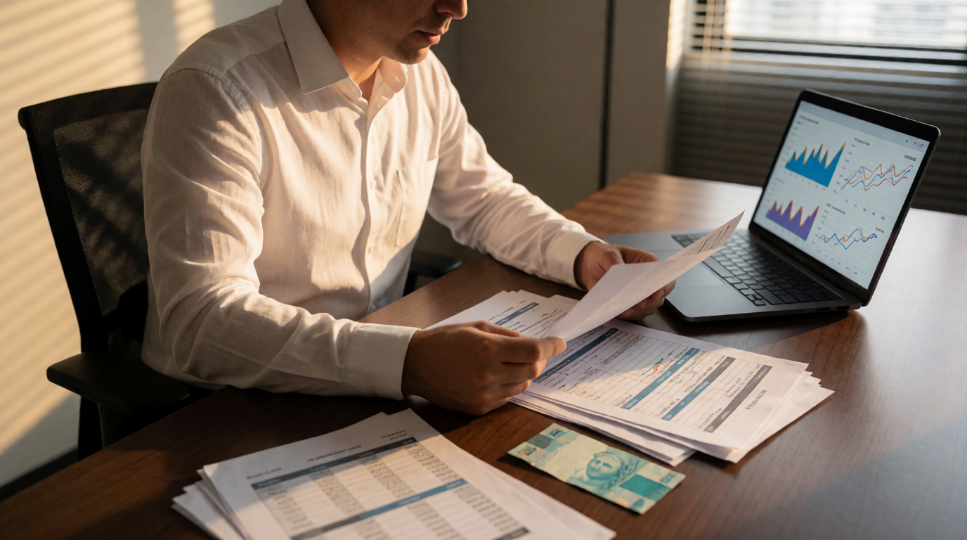 brazilian financial credit analysis office documents lise perfil