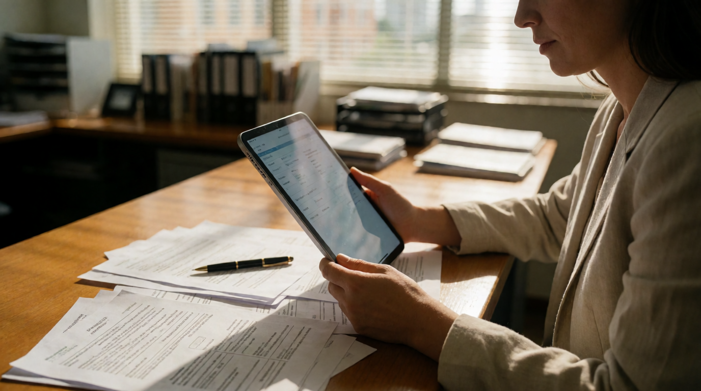brazilian financial credit analysis office documents lise perfil