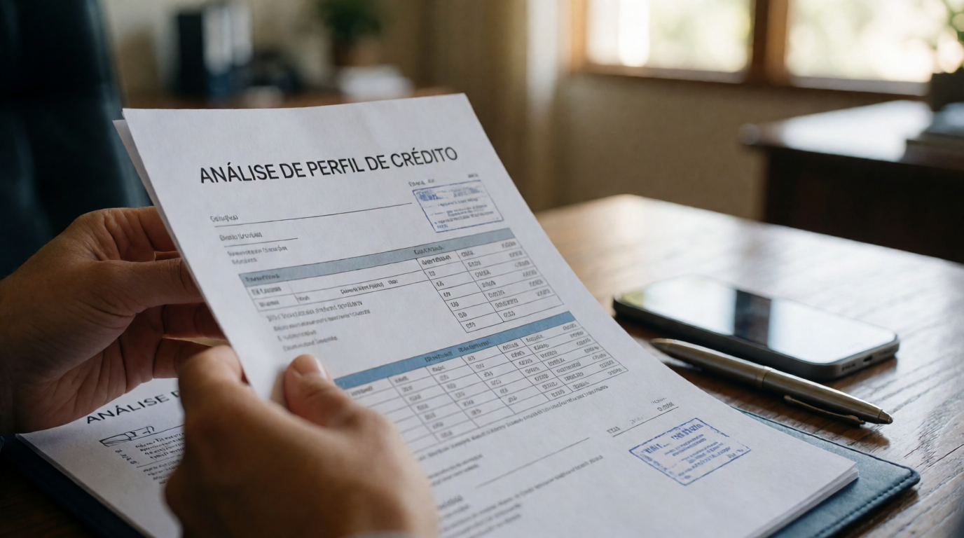 brazilian financial credit analysis office documents lise perfil
