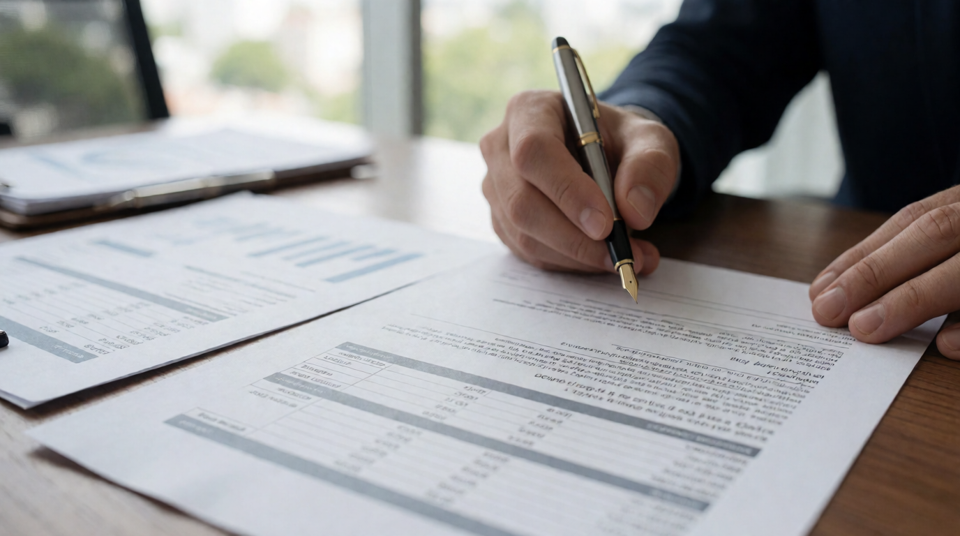brazilian financial credit analysis office documents lise perfil