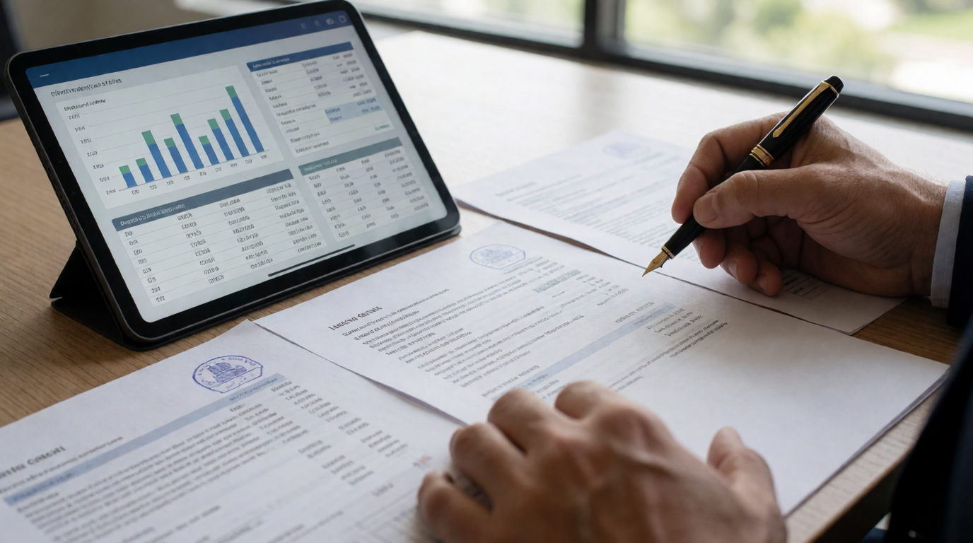 brazilian financial credit analysis office documents lise perfil